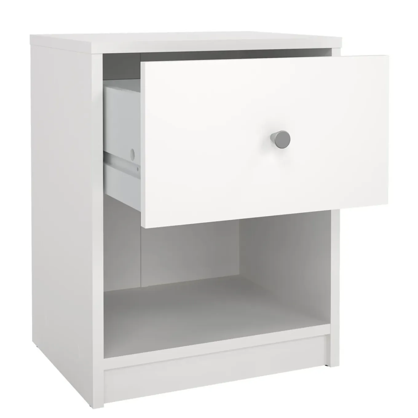 Calicosy - Nachtkastje Met 1 Lade En 1 Open Vak B37,9 Cm – Lise