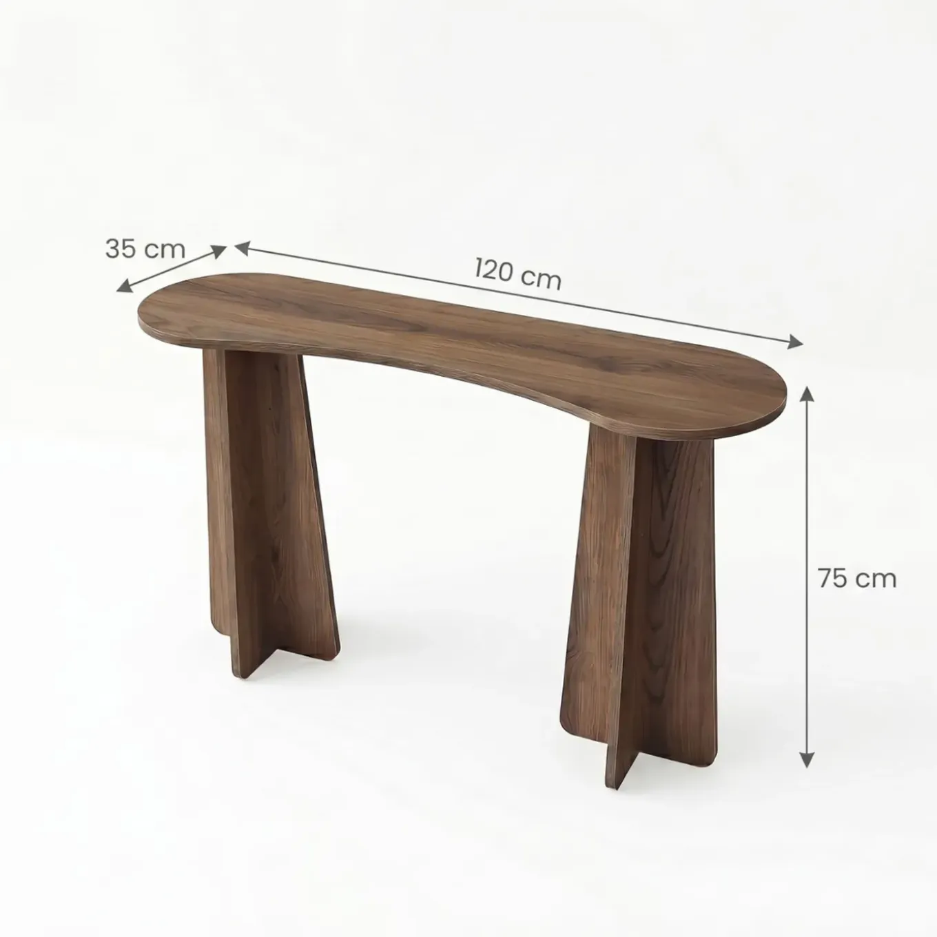 Calicosy - Organische Ingangsconsole Liri - 35x75x120 Cm