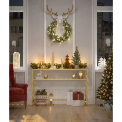 Calicosy - Selia-console - Wit 90x30x80cm