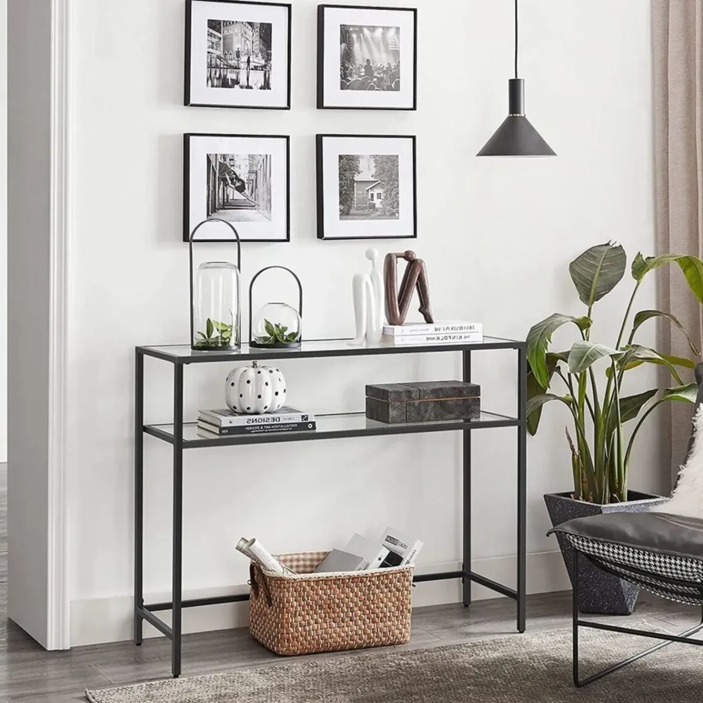 Calicosy - Selia-console - Wit 90x30x80cm