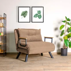 Calicosy - Slaapfauteuil In Stof Sando - 50x67x41 Cm