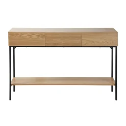 Casâme Calicosy - Tessa Console - Licht Hout - 120x35x80,5 Cm