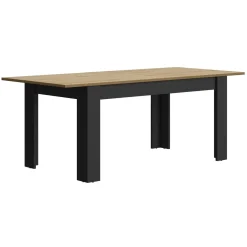 Calicosy - Uitschuifbare Manchester - Donker Hout - 77x90x200 Cm