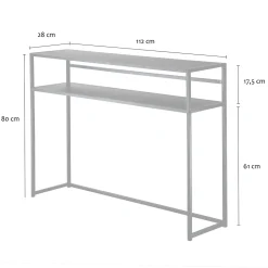 Calicosy - Zwarte Olli - Noir 112x28x81 Cm