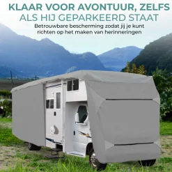 Camperhoes – Waterdicht En Uv-bestendig, 6,10 X 2,35 X 2,75 M (170 G/m²)