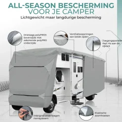 Camperhoes – Waterdicht En Uv-bestendig, 6,10 X 2,35 X 2,75 M (170 G/m²)