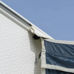 Campout - Auvent Gonflable Pour Caravane - Gris Clair - 235 X 250 X 400 Cm - Étanche
