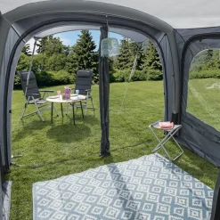 Campout - Opblaasbare Voortent Voor Camper - Grijs - 300 X 210 Cm