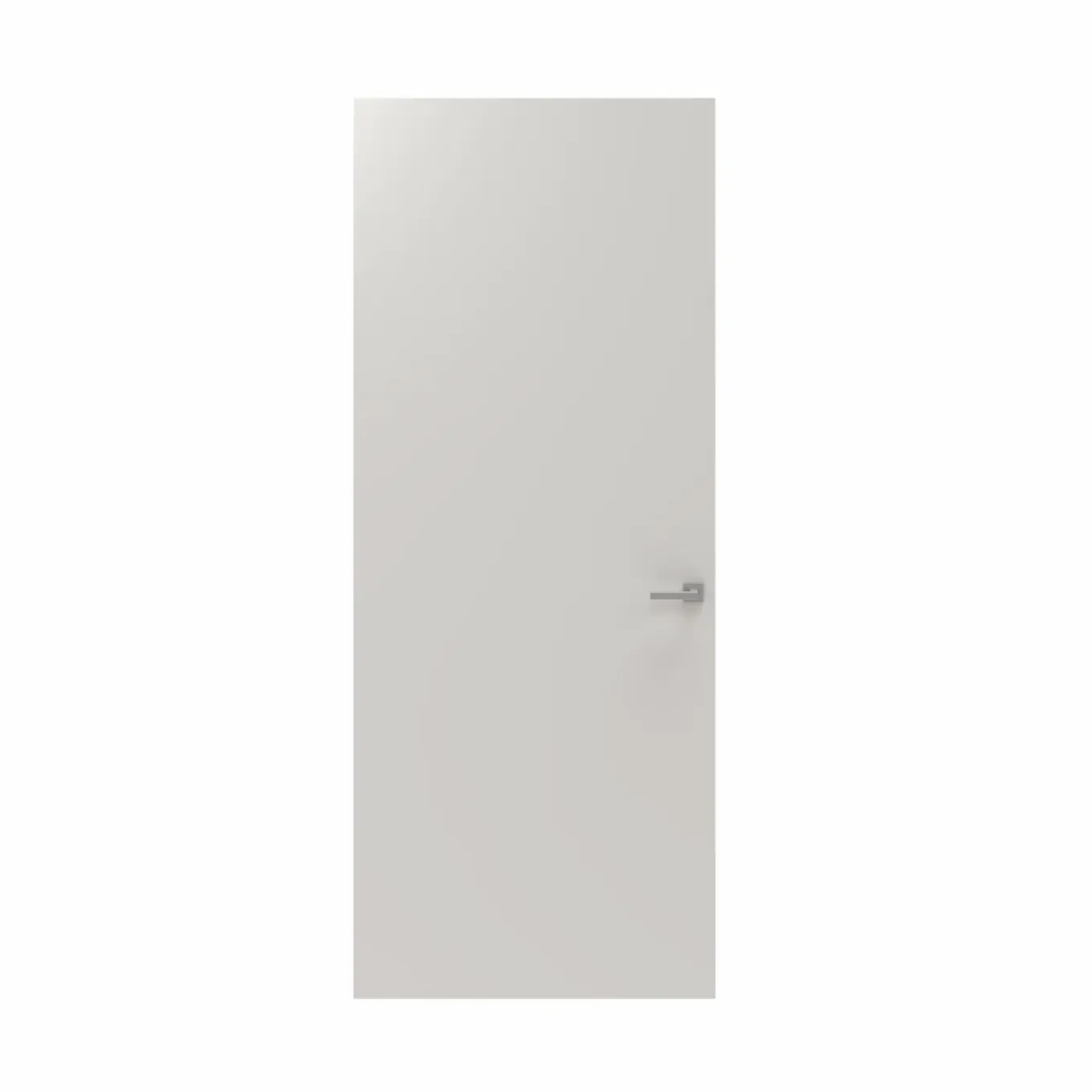 CanDo Binnendeur Board Basic 2A01 - Wit - Gegrond - Stomp - 83x201,5cm