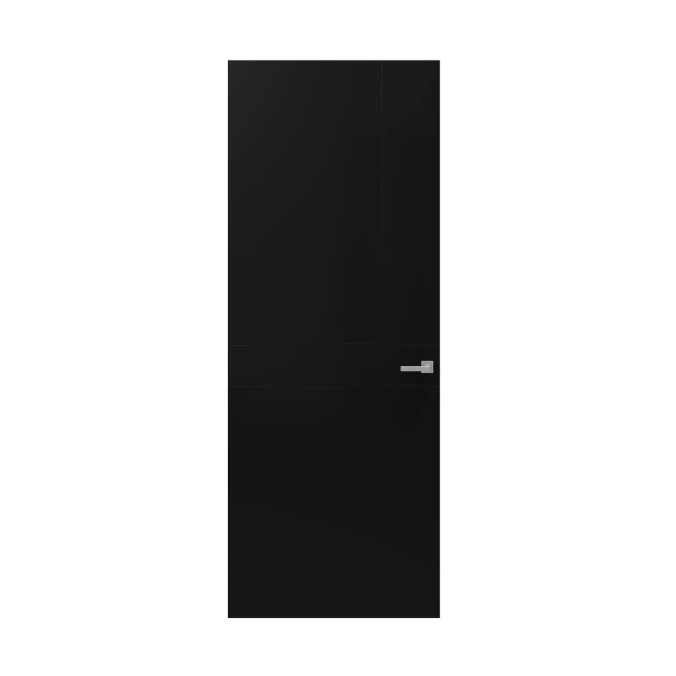 CanDo Binnendeur Cover Plus DA09 - Carbon Black - Gelakt - Opdek - Rechts - 83x231,5cm