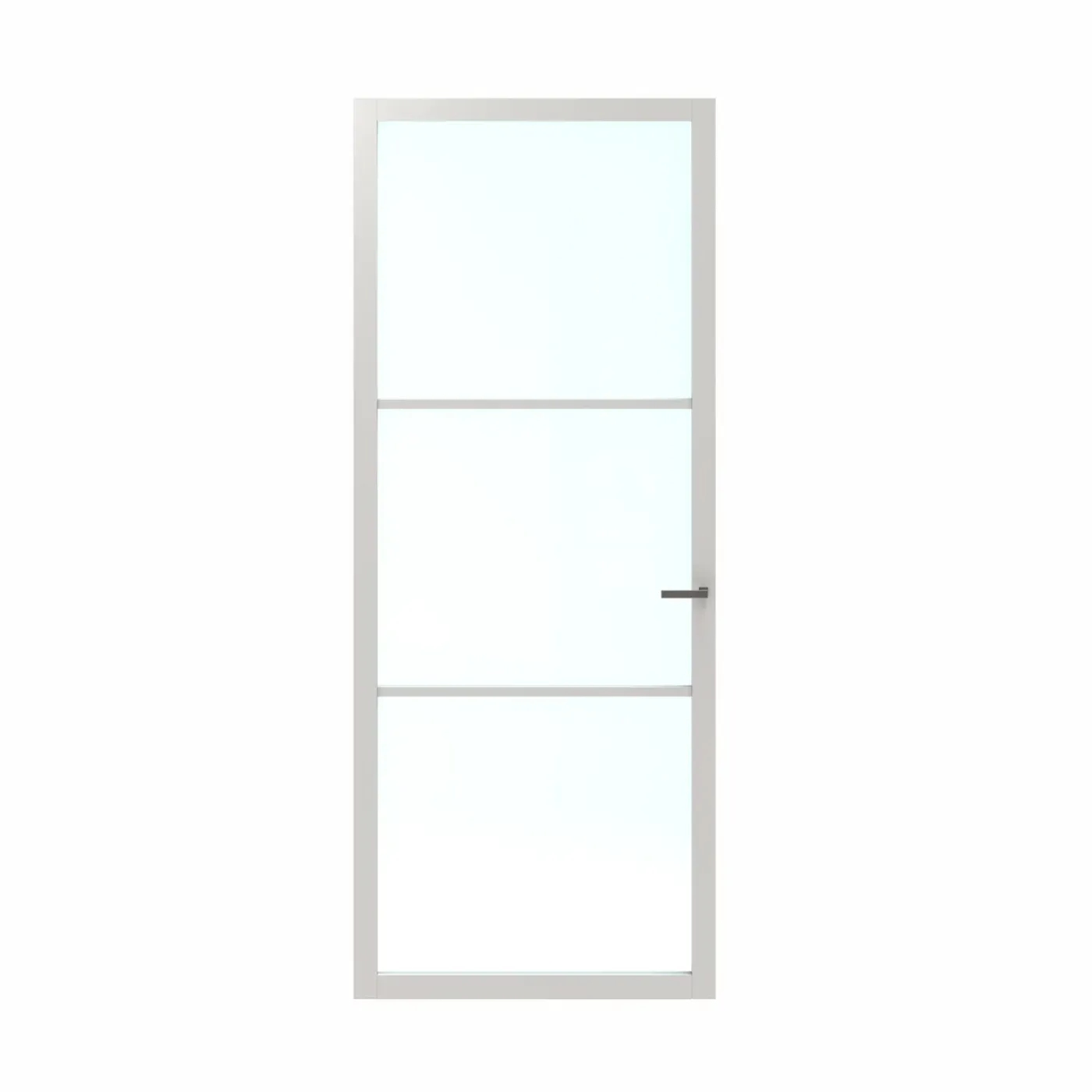 CanDo Binnendeur Elegant Original 2C02 - Zuiver wit - Gegrond - Opdek - Links - 83x211,5cm