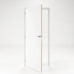 CanDo Deur-Kozijn Combinatie Basic 2A01 - Wit - Gegrond - Stomp - Rechts - 93x211,5cm - 56x90cm