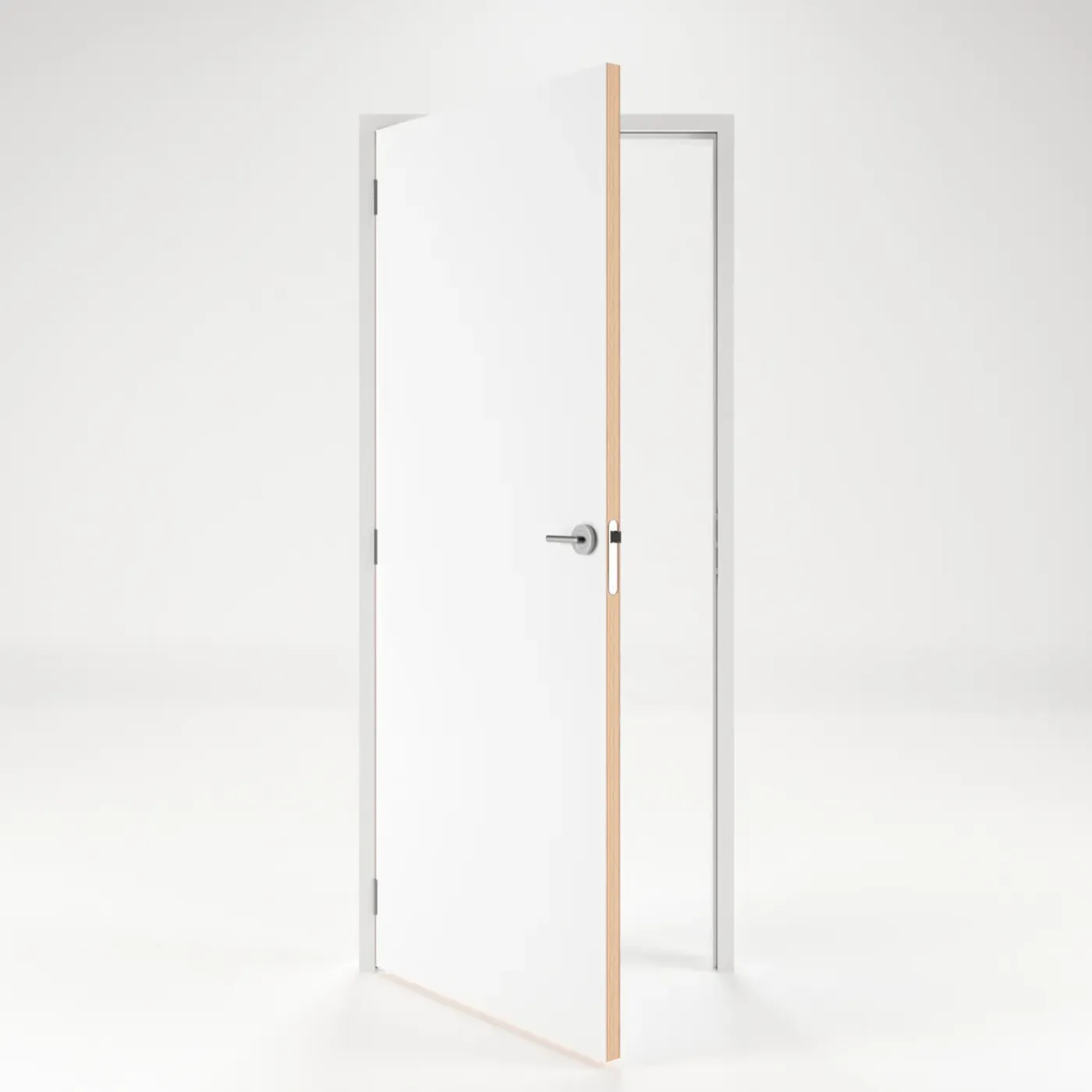 CanDo Deur-Kozijn Combinatie Basic 2A01 - Wit - Gegrond - Stomp - Links - 93x211,5cm - 56x90cm