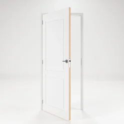 CanDo Deur-Kozijn Combinatie Panel 2A02 - Wit - Gegrond - Stomp - Links - 88x231,5cm - 56x90cm