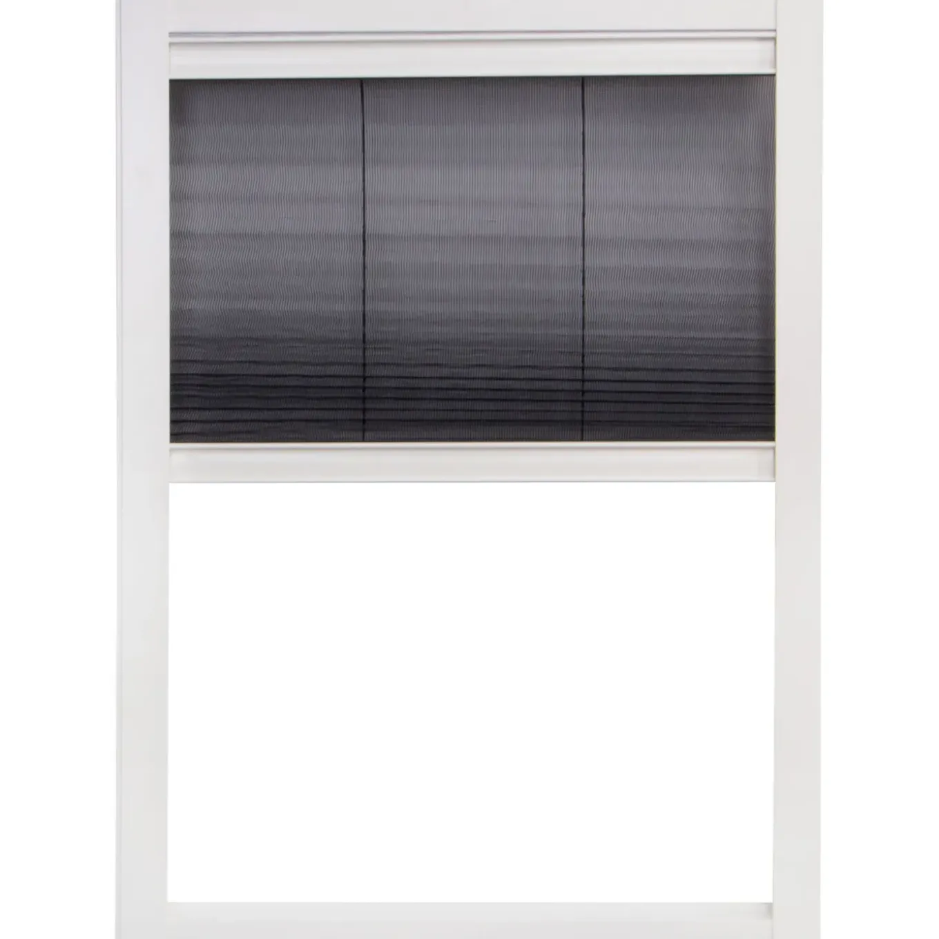 CanDo Duo-Plissé hor Dakraam Premium - 78x160cm - Wit