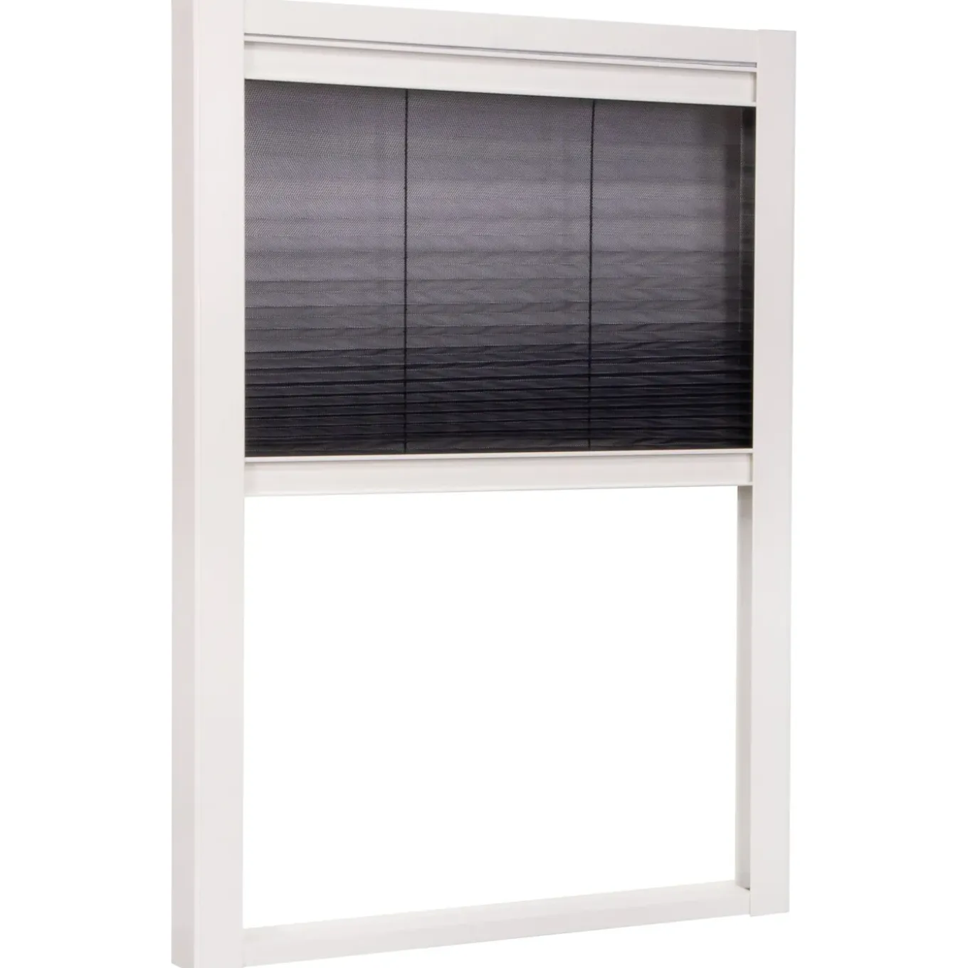 CanDo Duo-Plissé hor Dakraam Premium - 78x160cm - Wit