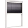 CanDo Duo-Plissé hor Dakraam Premium - 134x160cm - Wit