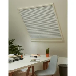 CanDo Duo-Plissé hor Dakraam Standard - 81x101cm - Wit