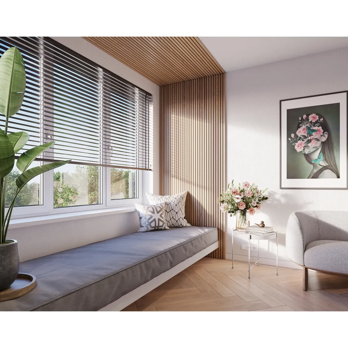 CanDo eindprofiel Acoustic brons eiken
