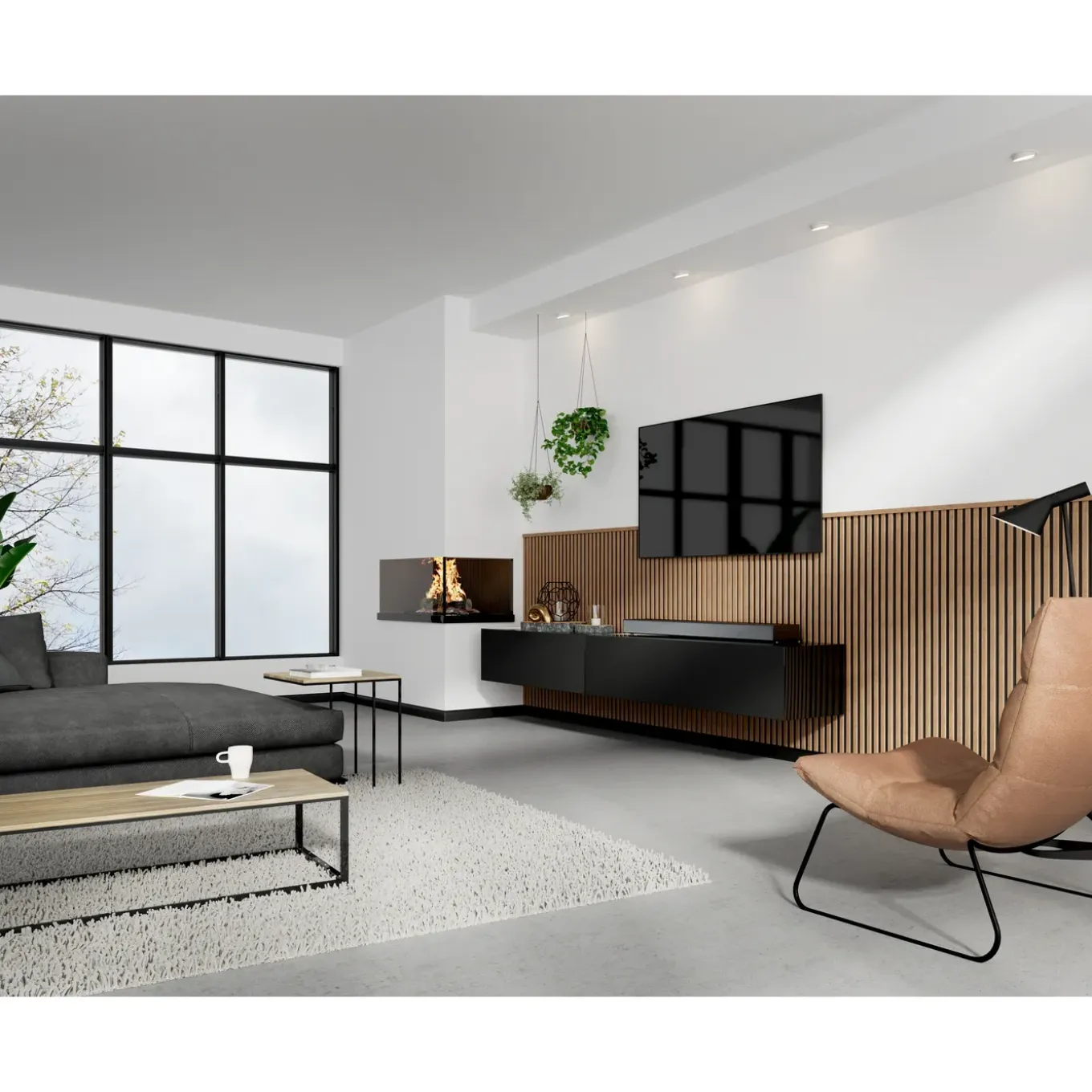 CanDo eindprofiel Acoustic brons eiken