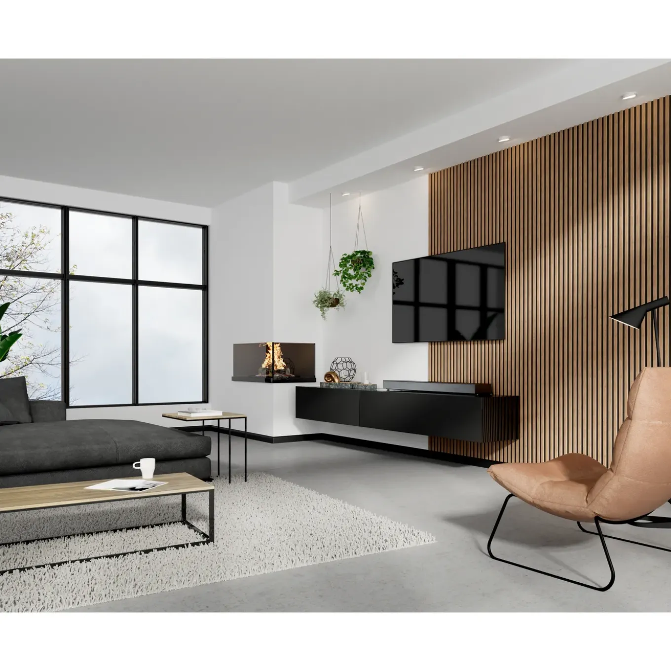 CanDo eindprofiel Acoustic brons eiken