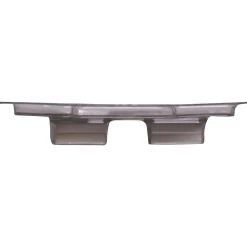 CanDo Eindstuk Plint - Wit - Kunststof - 24cm - 13x105mm - Multipack 4 Stuks