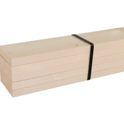 CanDo Geschaafde Plank Voordeelpak - Vuren - 18x93mm - 210cm - 5 stuks