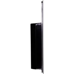 CanDo Hoekstuk Plint - Zwart - Kunststof - 23,5cm - Multipack 2