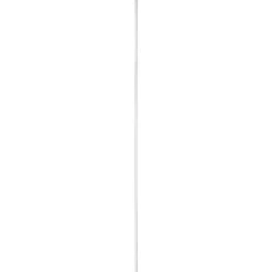 CanDo Kabelgootplint Cubic Wit - MDF - Folie - 240cm - 19x80mm