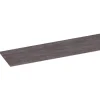 Cando - kantband - voor een werkblad - staalgrijs - 605 x 28 mm - 2 stuks