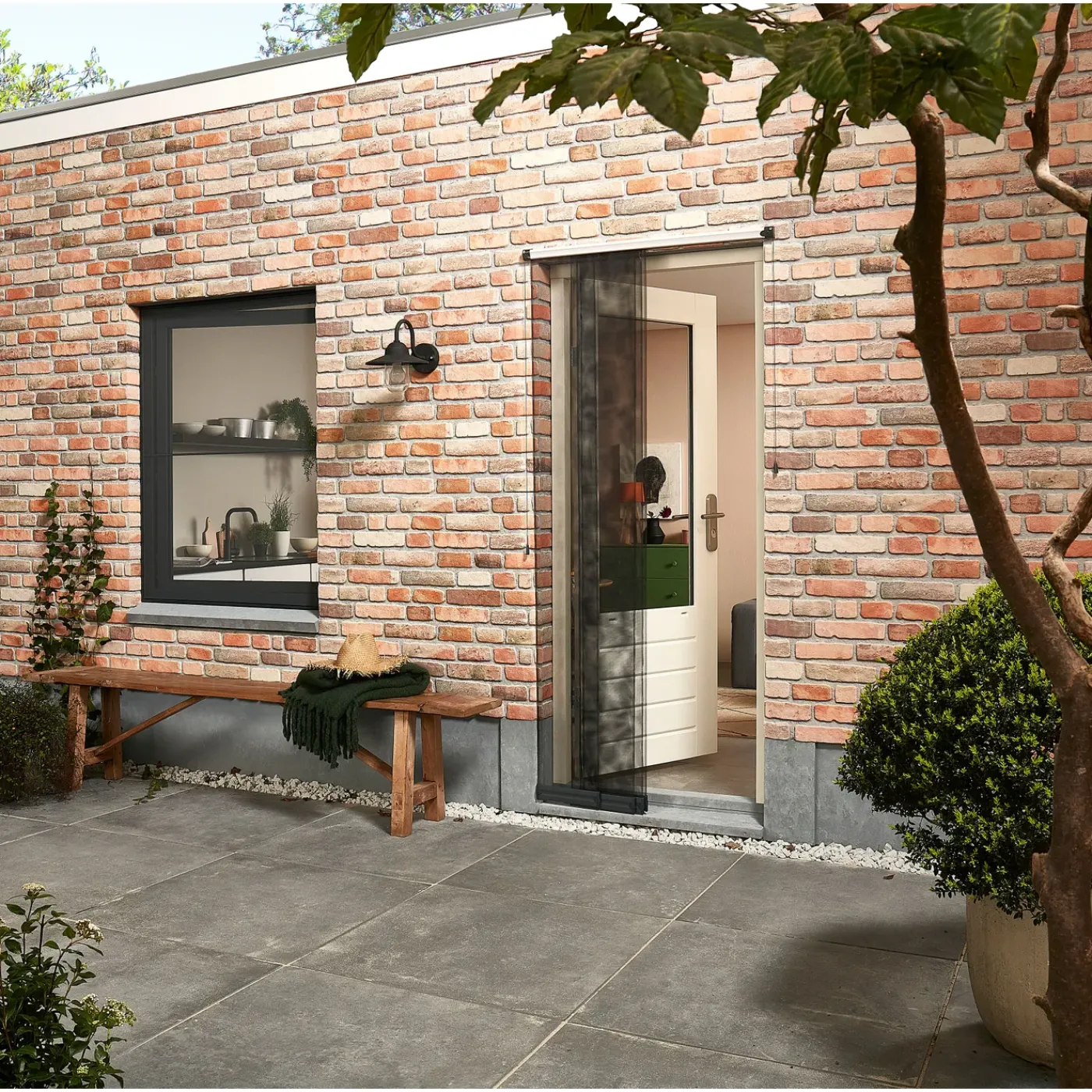 CanDo Lamellenhor Comfort - 95x235cm - Grijs