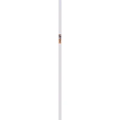 CanDo Muurplint Cubic - Helder Wit - MDF - Folie - 240cm - 19x58mm