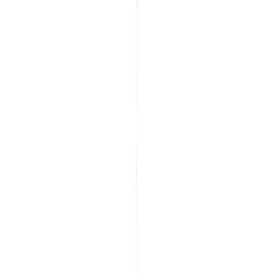CanDo Muurplint Cubic - Wit - MDF - Folie - 240cm - 19x80mm