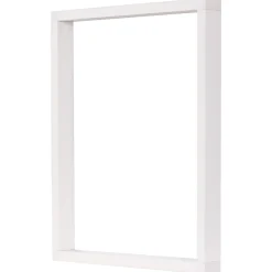 CanDo Opbouwkader plisséhordeur - 130x260cm - Wit