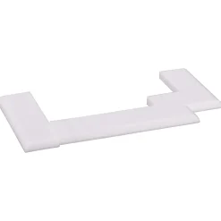 CanDo Plintclips - Wit - Kunststof - 23cm - 1,2x16,2mm - 2 Stuks