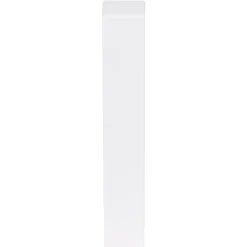 CanDo Plint Hoekstuk Wit - Kunststof - 23,5cm - 39x104mm
