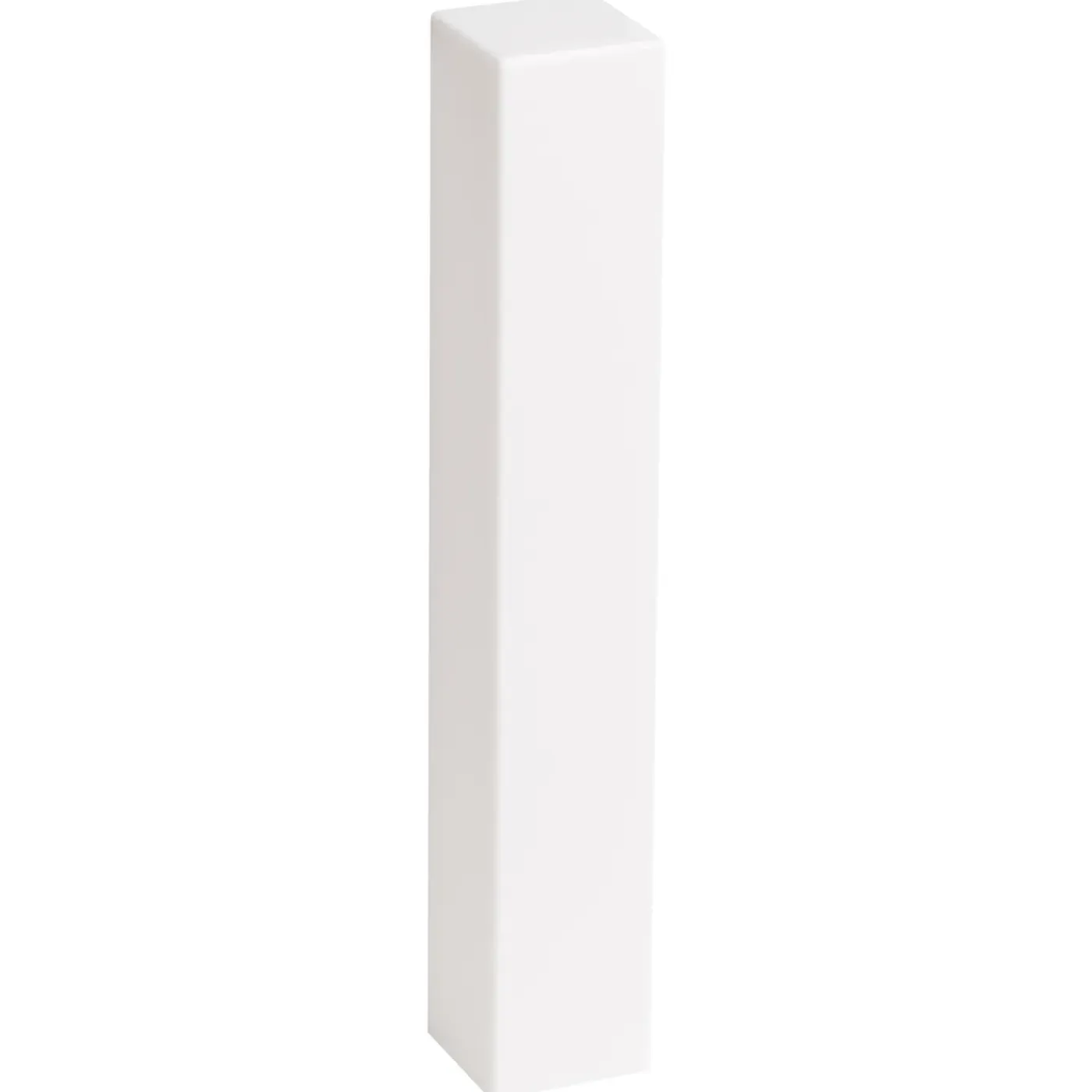 CanDo Plint Hoekstuk Wit - Kunststof - 23,5cm - 39x104mm