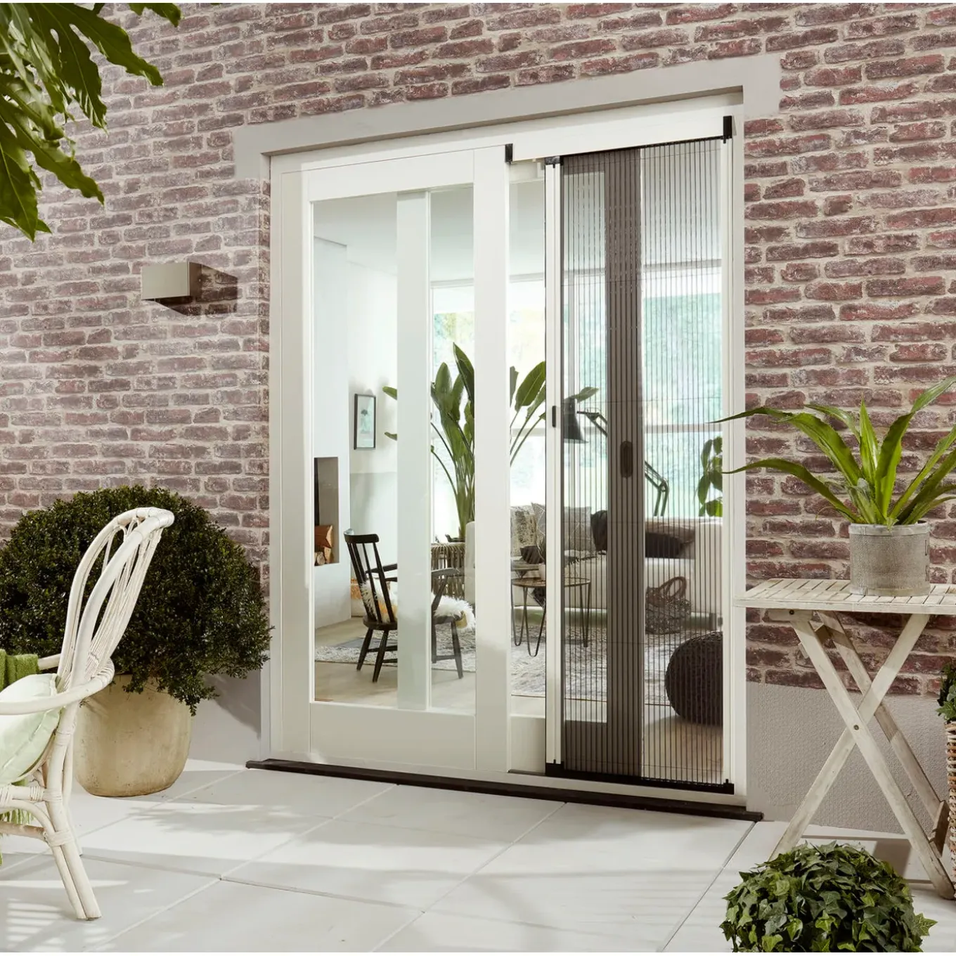 CanDo Plisséhordeur Premium - 96x230cm - Wit