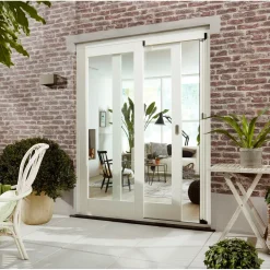 CanDo Plisséhordeur Premium - 96x209cm - Wit