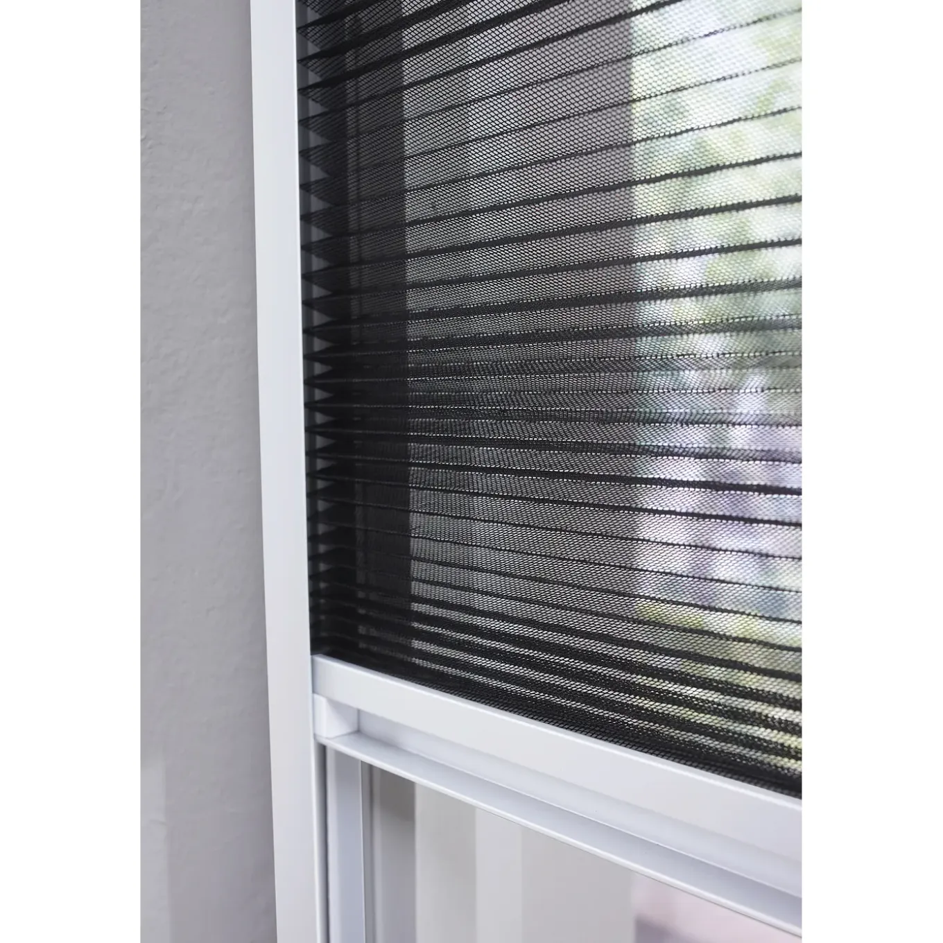CanDo Plissé Raamhor Standard - 63x155cm - Wit