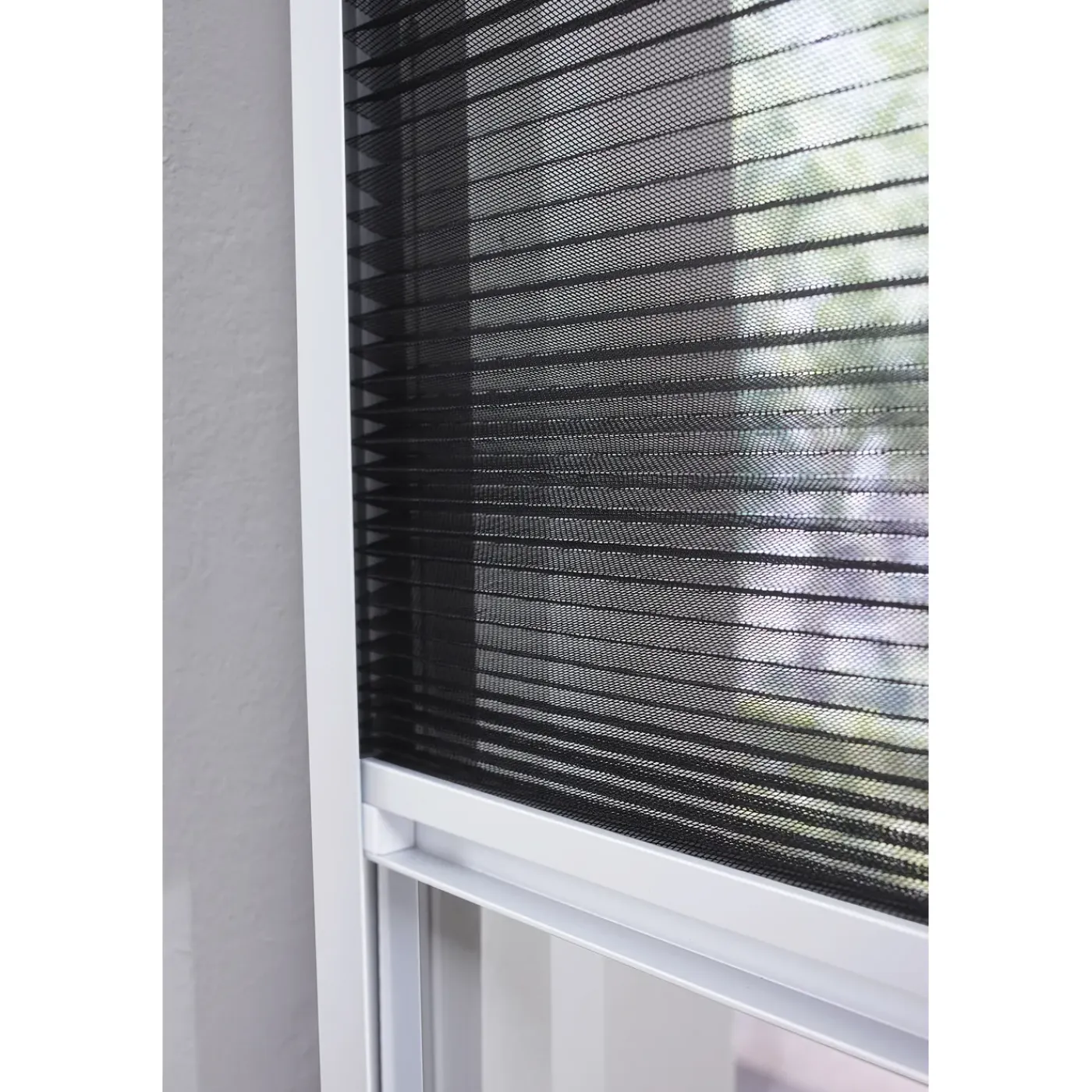 CanDo Plissé Raamhor Standard - 103x155cm - Wit