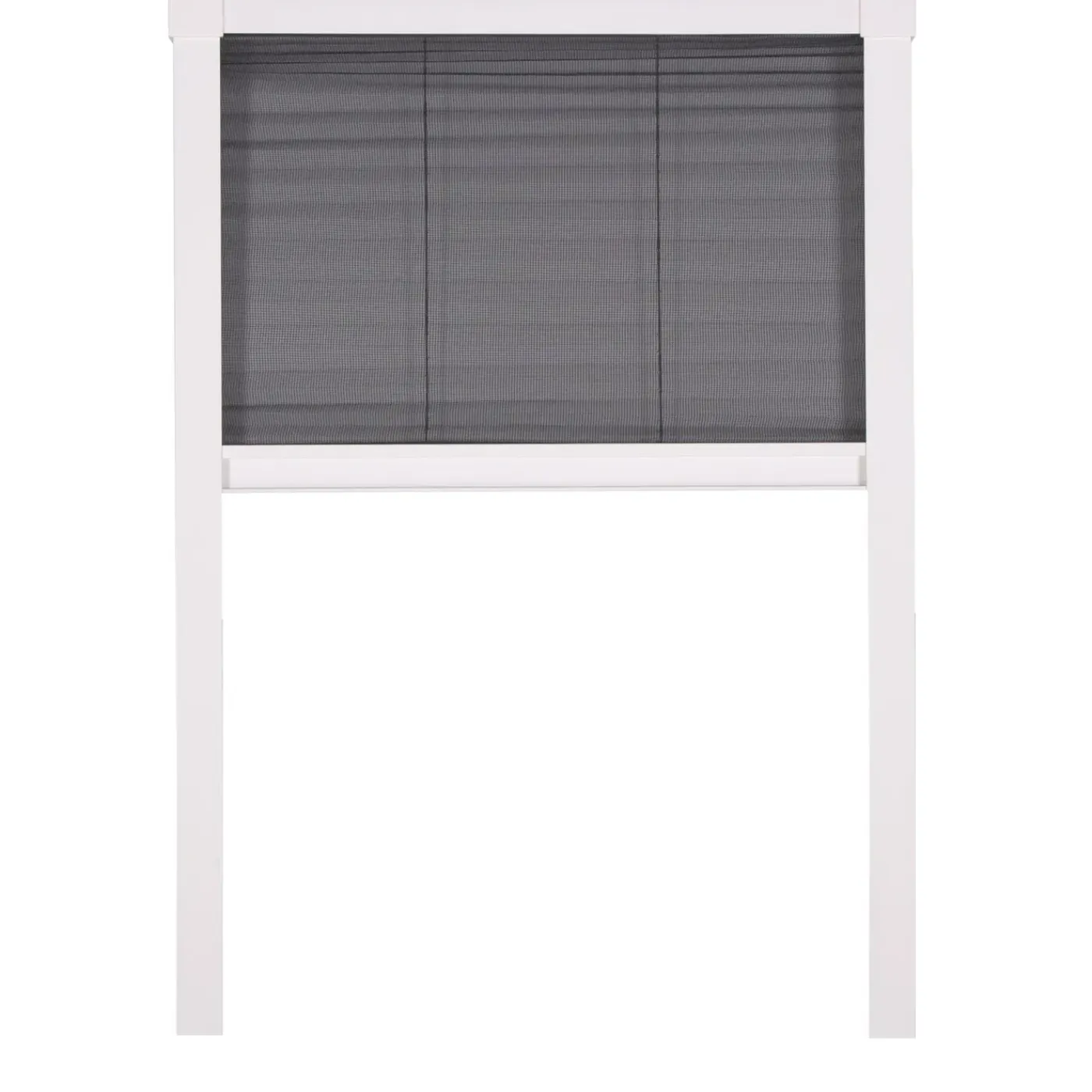 CanDo Plissé Raamhor Standard - 83x155cm - Wit