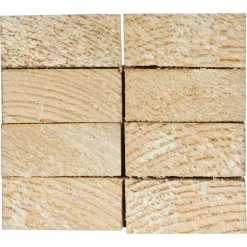 CanDo Ruwe Lat Voordeelpak - Vuren - 22x48mm - 210cm - 8 stuks