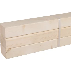CanDo Schaaflat Voordeelpak - Vuren - 44x69mm - 300cm - 3 stuks