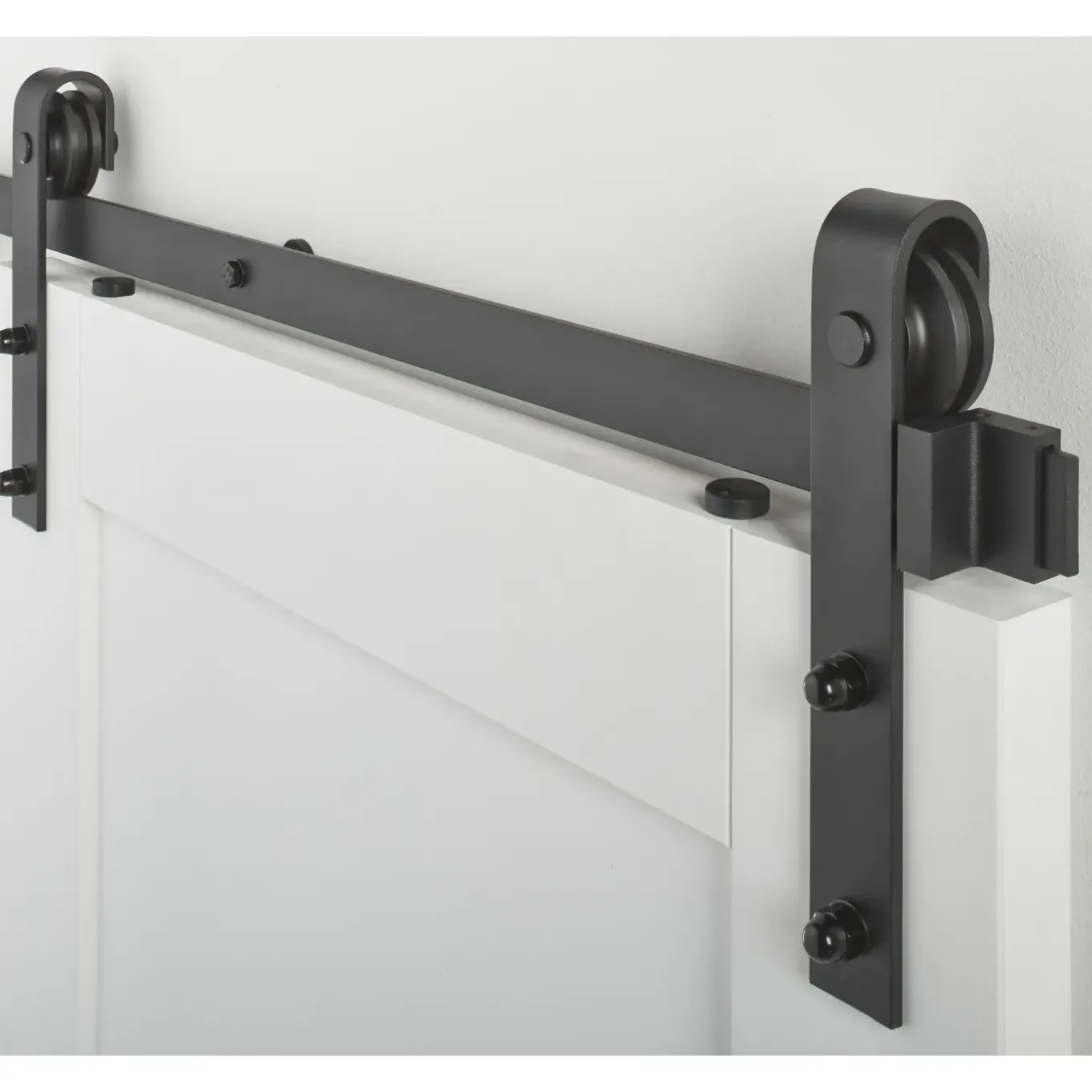 CanDo schuifdeursysteem Barley - Zwart - Wandmontage