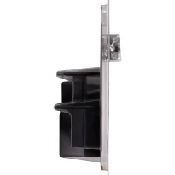 CanDo trapleuninghouder Milan - Mat - Zwart - 2 stuks