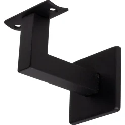 CanDo trapleuninghouder Milan - Mat - Zwart - 2 stuks