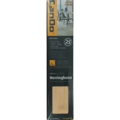 CanDo Visgraat Laminaat Herringbone - Natuur Eiken - 4-zijdige V-groef - 8mm - 1,238m²