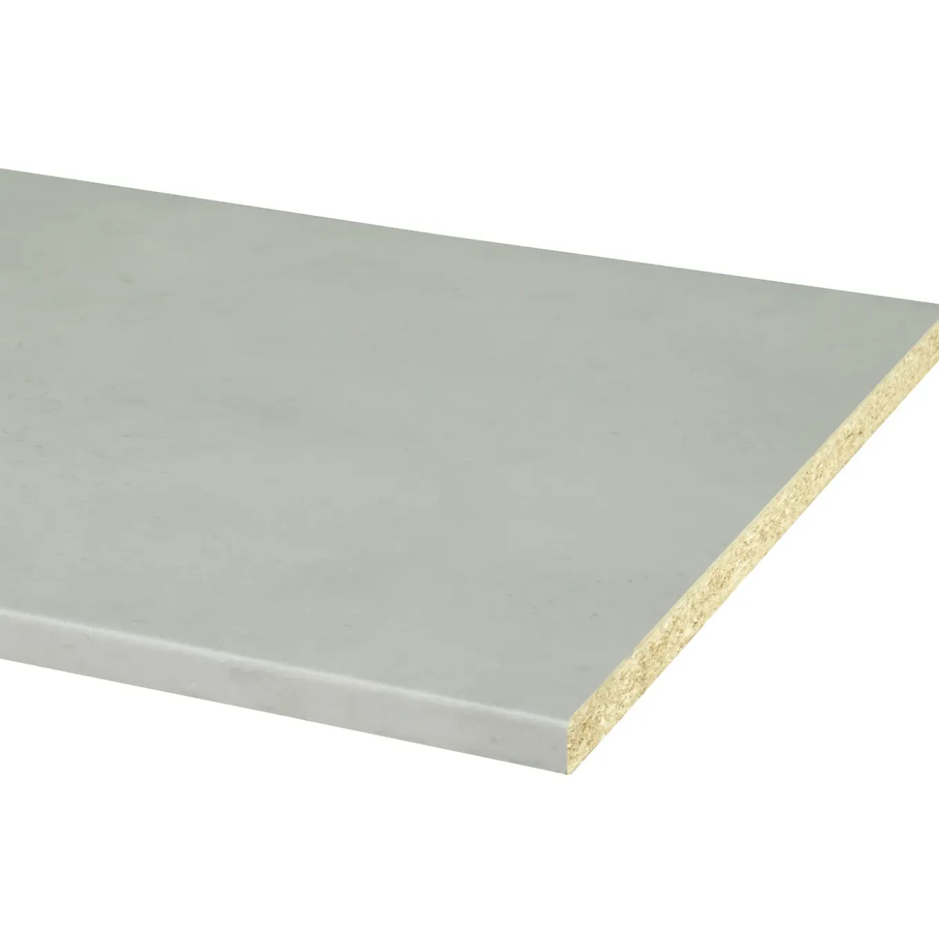 Cando - Werkblad - Aanrechtblad - Beton lichtgrijs - 302x60x2,8cm