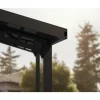 Canopia Carport Sydney dubbel boog zwart 572x586cm